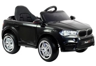 Auto Pojazd Na Akumulator HL1538 Pilot Światła LED MP3 Czarne