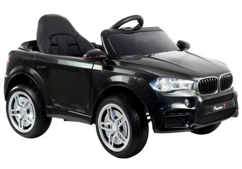 Auto Pojazd Na Akumulator HL1538 Pilot Światła LED MP3 Czarne