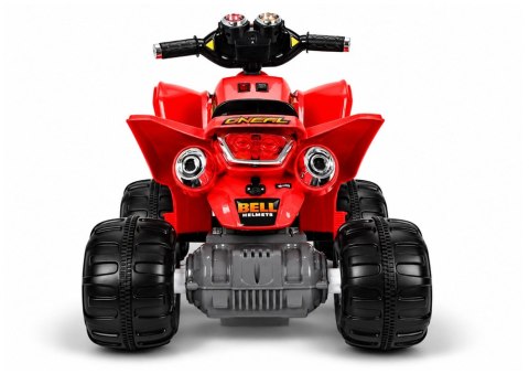 Quad Pojazd Na Akumulator Dla Dziecka Terenowy Światła LED MP3 Czerwony