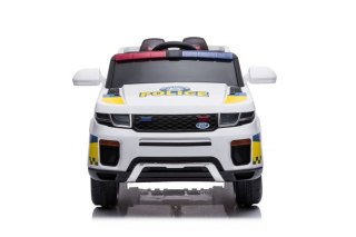 Auto Na Akumulator BBH-021 Światła LED Muzyka Pilot Policyjne Białe