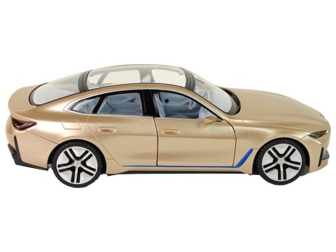 Auto BMW I4 Samochód Zdalnie Sterowany RC Rastar Złoty 1:14