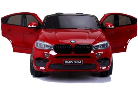 Auto Na Akumulator Nowe BMW X6M SUV Światła LED MP3 Czerowne Lakierowane