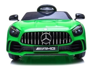 Auto Pojazd Na Akumulator Mercedes GT R Dla Dzieci Światła LED MP3 Zielony