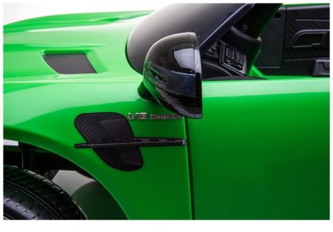 Auto Pojazd Na Akumulator Mercedes GT R Dla Dzieci Światła LED MP3 Zielony