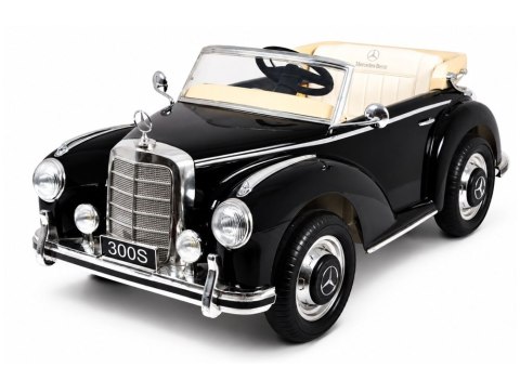 Auto na Akumulator Mercedes 300S Czarny Lakierowany