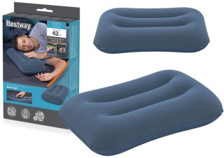 Dmuchana Poduszka Welurowa Niebieska 42 cm Bestway 67121