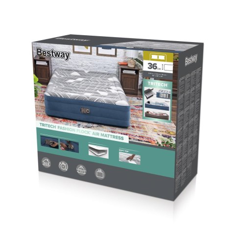 Dmuchany Materac 203 x 152 x 36 cm Bestway 6712Y