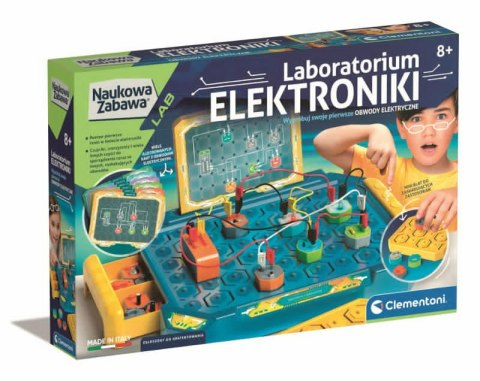 Naukowa Zabawa Laboratorium Elektroniki Język Polski Clementoni 50727