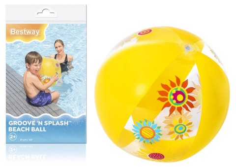 Dmuchana Piłka Żółta 51cm Bestway 31036