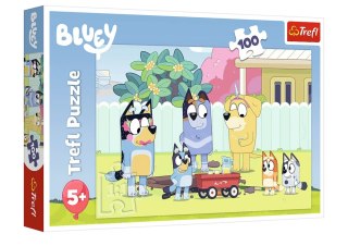 Puzzle - 100 - Wesoły świat Bluey - Trefl 16471