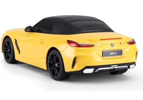 Auto Zdalnie Sterowane R/C BMW Z4 Roadster Rastar 1:18 Żółte