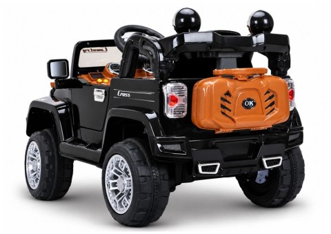 Auto na Akumulator Jeep JJ245 Dla Dzieci Światła LED MP3 Pilot Czarny