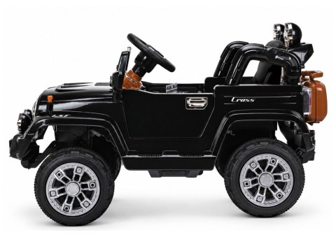 Auto na Akumulator Jeep JJ245 Dla Dzieci Światła LED MP3 Pilot Czarny