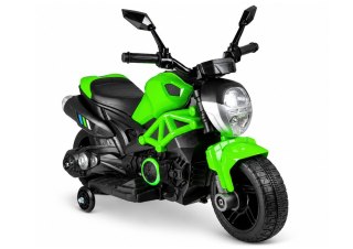 Motor na Akumulator Motocykl Dla Dzieci GTM1188 Światło LED Zielony