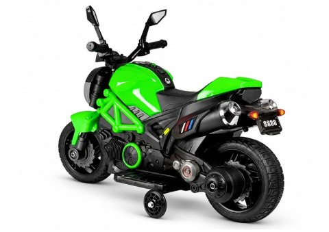 Motor na Akumulator Motocykl Dla Dzieci GTM1188 Światło LED Zielony