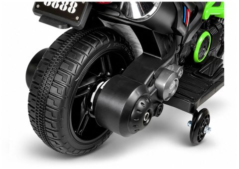 Motor na Akumulator Motocykl Dla Dzieci GTM1188 Światło LED Zielony