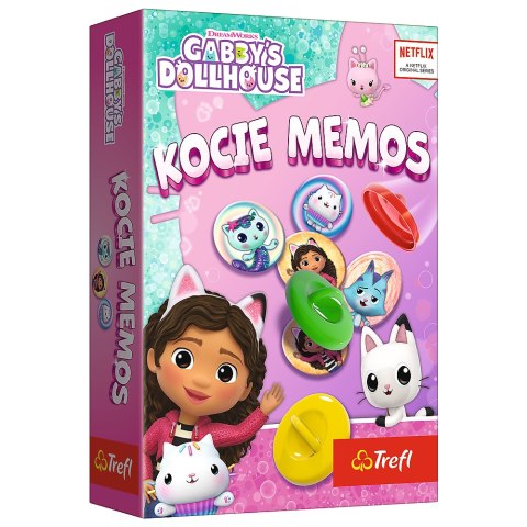 Gra podróżna Kocie memos Koci Domek Gabi Trefl 02688