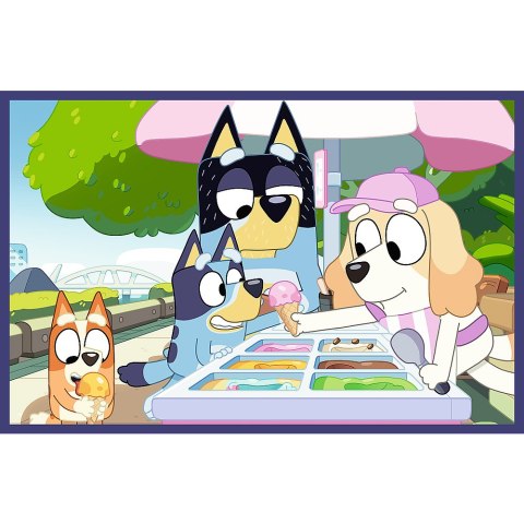 Puzzle - 2x24 - Zabawna Bluey - Trefl 34446