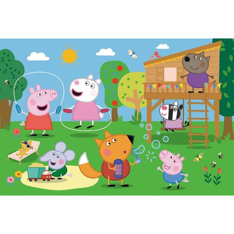 Puzzle - 24 Maxi - Zabawy na polanie - Świnka Peppa - Trefl 14342