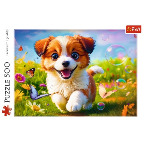 Puzzle - 500 - Wesoły piesek - Trefl 37524