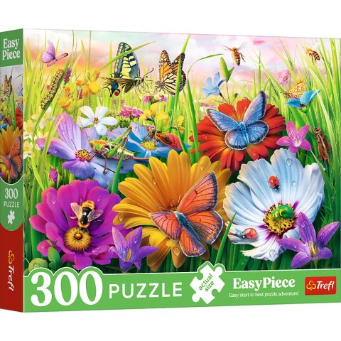 Puzzles - 300 EasyPiece - Owady na łące - Trefl 23103