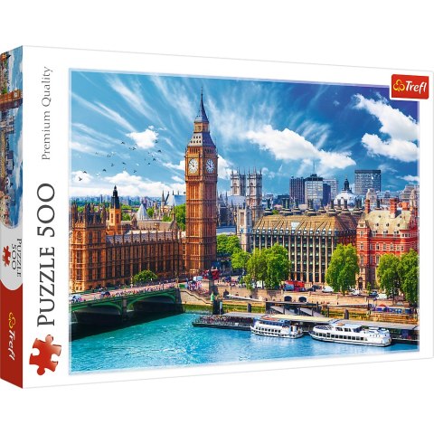 Puzzle - 500 - Słoneczny Londyn - Trefl 37329