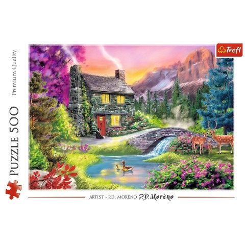 Puzzle - 500 - Górska sielanka - Trefl 37325