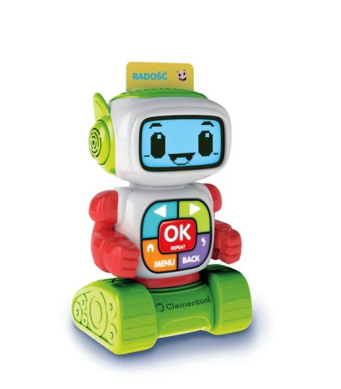 Edukacyjny Robot Eddie Język Polski Uczę się Bawiąc Clementoni 50411