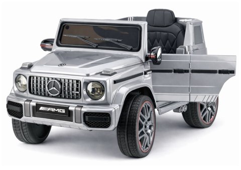 Auto Na Akumulator Mercedes AMG G 63 Srebrny Lakierowany