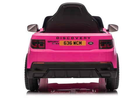 Pojazd Na Akumulator Land Rover Discovery DLS-K06 Różowy