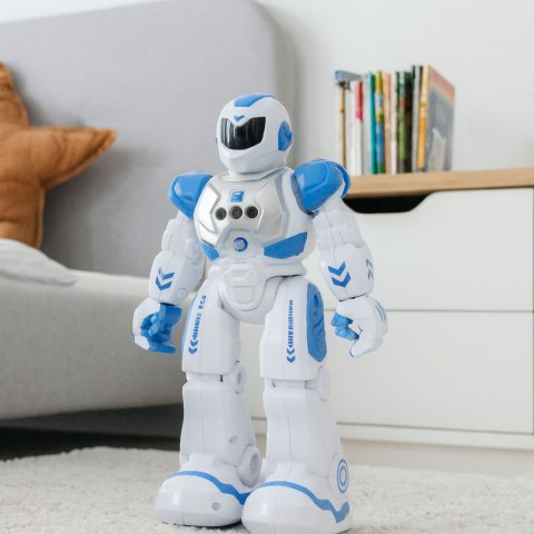 Robot Edukacyjny Zdalnie Sterowany RC Mówi Tańczy Światła Dźwięki Niebieski