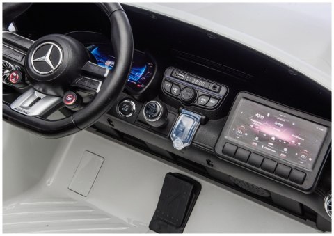 Auto Na Akumulator Mercedes GT63 AMG DK-GT63 24V LCD Biały