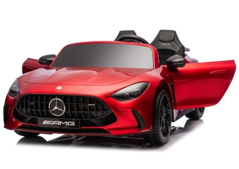 Auto Na Akumulator Mercedes GT63 AMG DK-GT63 24V LCD Czerwony Lakierowany