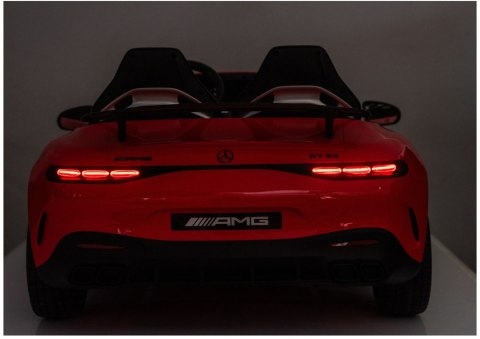 Auto Na Akumulator Mercedes GT63 AMG DK-GT63 24V LCD Czerwony