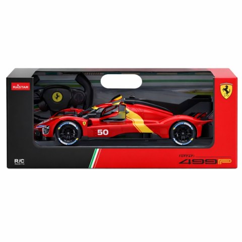 Auto Ferrari 499P Samochód Zdalnie Sterowany RC Czerwone Rastar 1:24