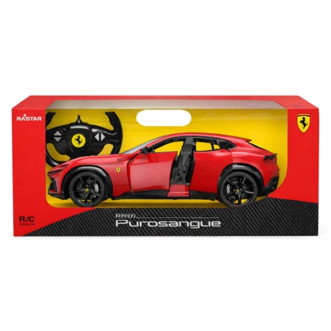 Auto Ferrari Purosangue Samochód Zdalnie Sterowany RC Rastar Czerwone 1:14
