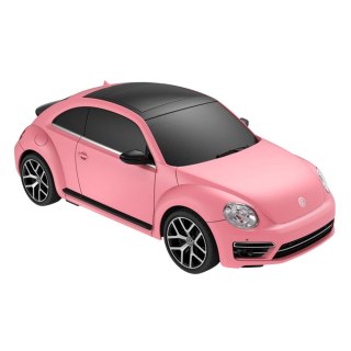 Auto Volkswagen Beetle UV Sensitive Zdalnie Sterowane RC Różowe Rastar 1:24