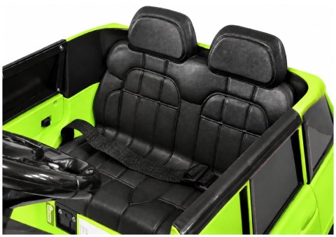 Auto Na Akumulator HL1638 Dla Dzieci Pilot MP3 Światło LED Zielony