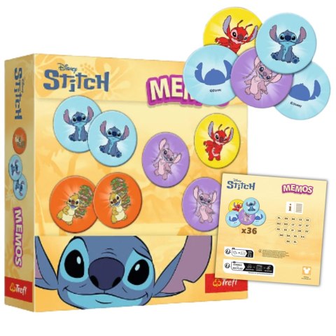 Gra dla dzieci Memos Lilo i Stitch Trefl 02899