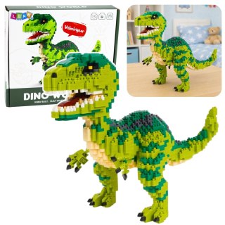 Zestaw Klocki Konstrukcyjne Dinozaur Velociraptor Figurka 3D 1457 el.