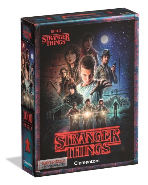 Puzzle 1000 NETFLIX STRANGER THINGS 1 Plakat Clementoni 39978