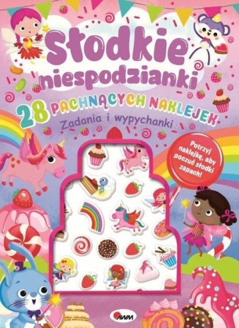 28 PACHNĄCYCH NAKLEJEK SŁODKIE