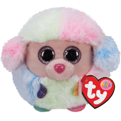 BEANIE BALLS PUDEL - RAINBOW