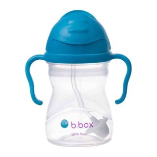 Bidon ze słomką 240ml kobalt. BBOX