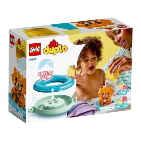 Duplo pływająca czerwona panda LEGO