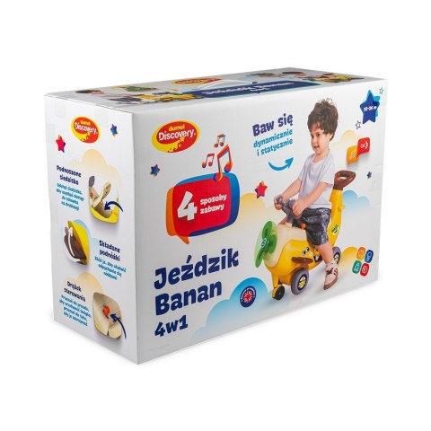 JEŹDZIK BANAN 4W1
