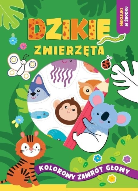 KOLOROWY ZAWRÓT GŁOWY DZIKIE