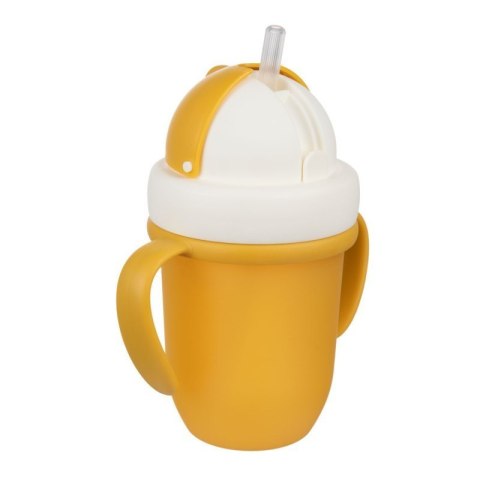Kubek ze skł. sil. rurką 210ml CANPOL BABIES