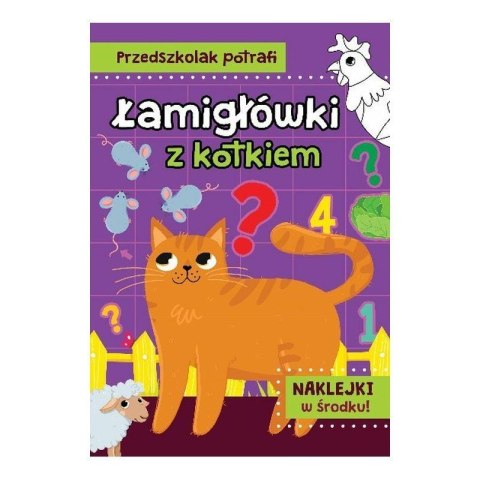 Łamigłowki z kotkiem AWM WYDAWNICTWO