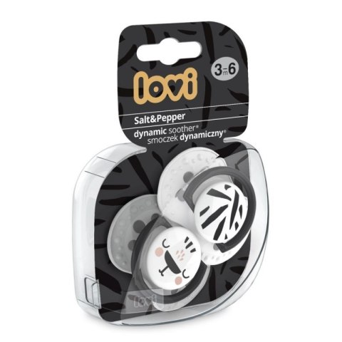 Lovi smoczek sil.3-6 salt&pepp LOVI